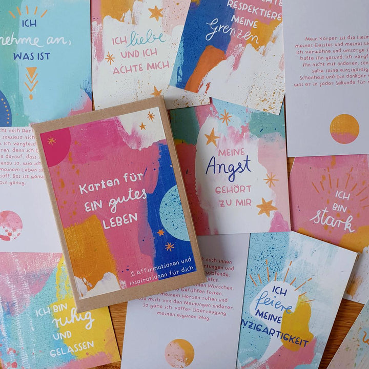 Affirmationskarten für Erwachsene