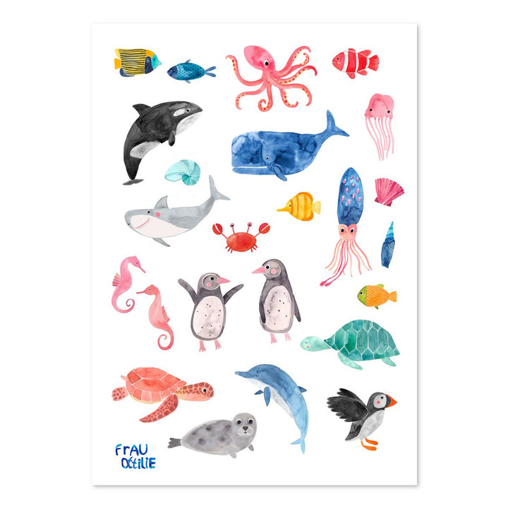 Kindertattoos *Wildes Meer*